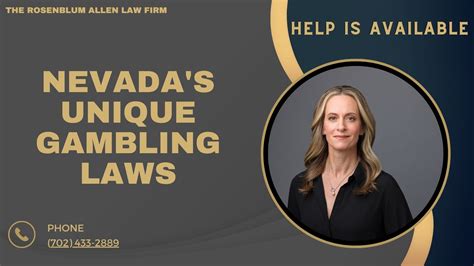 nevada gambling laws